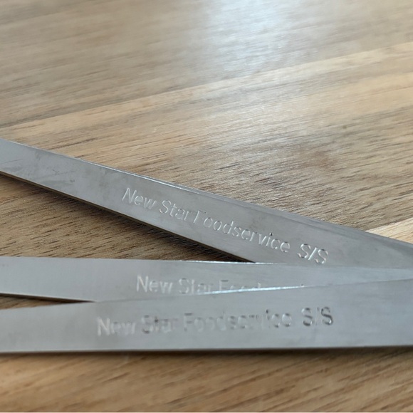 New Star Foodservice Stainless Steel Mini Measuring Spoons Set - Picture 9 of 9